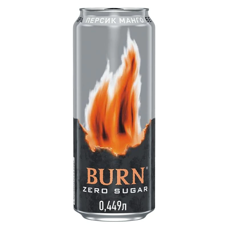Burn Персик Манго без сахара